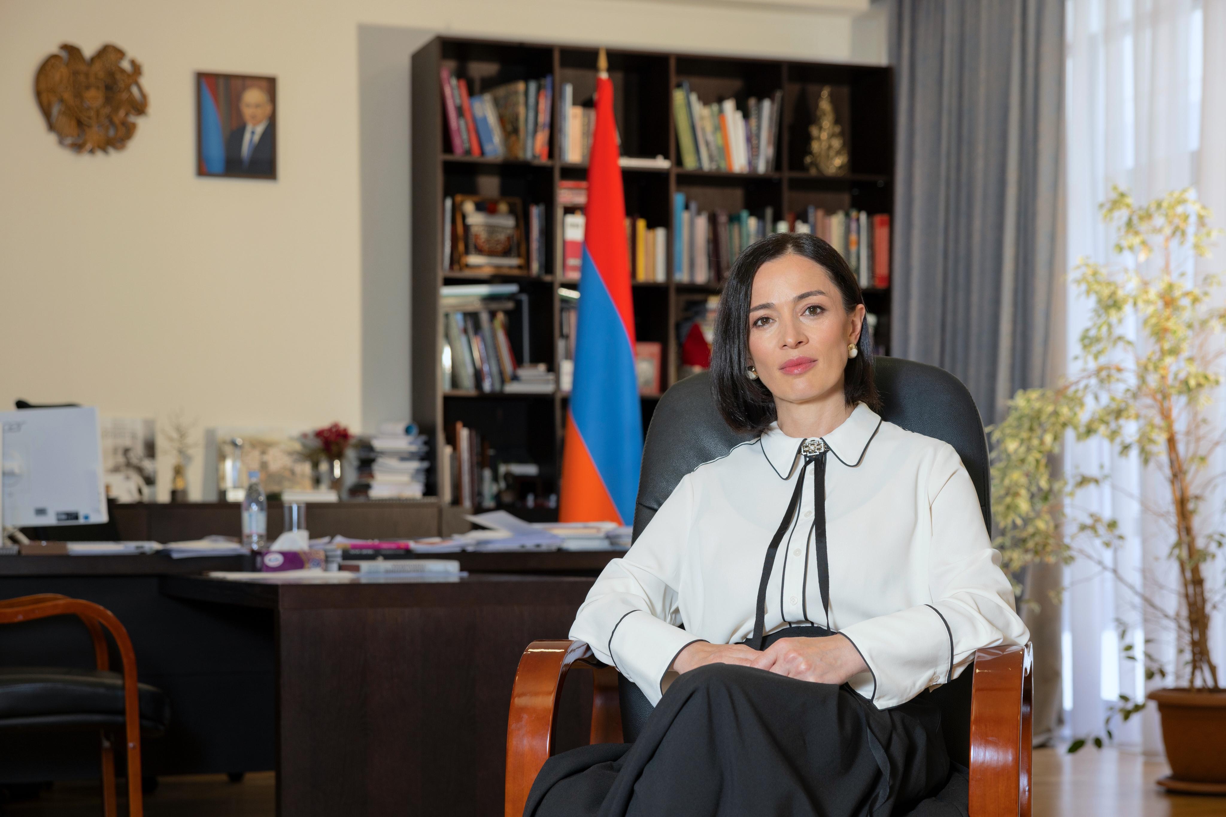 ԿԳՄՍ նախարար Ժաննա Անդրեասյանի շնորհավորական ուղերձը Ոչ նյութական մշակութային ժառանգության միջազգային օրվա առթիվ
