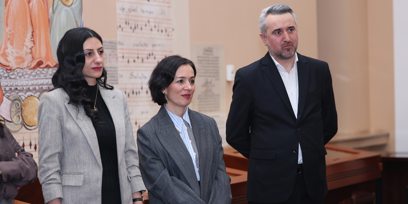 «Շոշափելով մատյանները. ամենքի Մատենադարանը». ներառական կրթական ծրագիր՝ Մատենադարանի թանգարանում