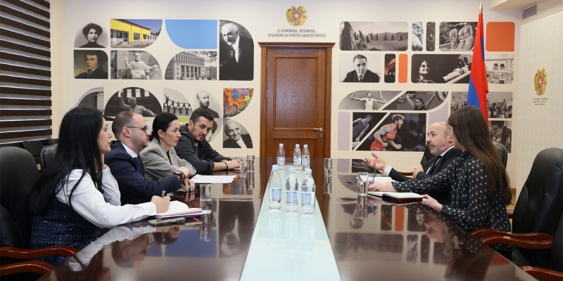 Հանդիպում ԵԽ «Մշակութային ուղիներ» համաձայնագրի գործադիր քարտուղարի հետ