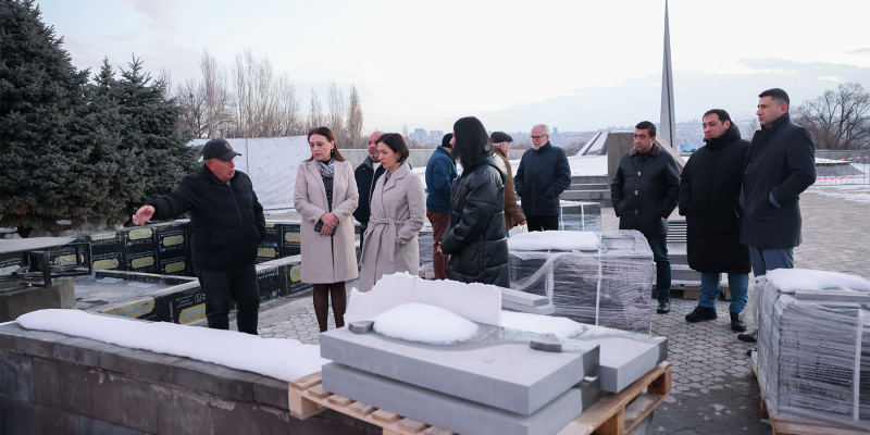 Այց Հայոց ցեղասպանության հուշահամալիր